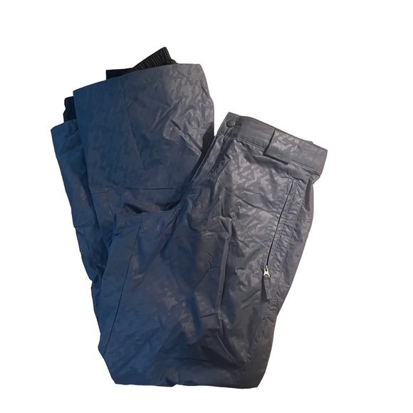 Columbia blue/gray Omni-tech insulated snow pants - Picture 1 of 9